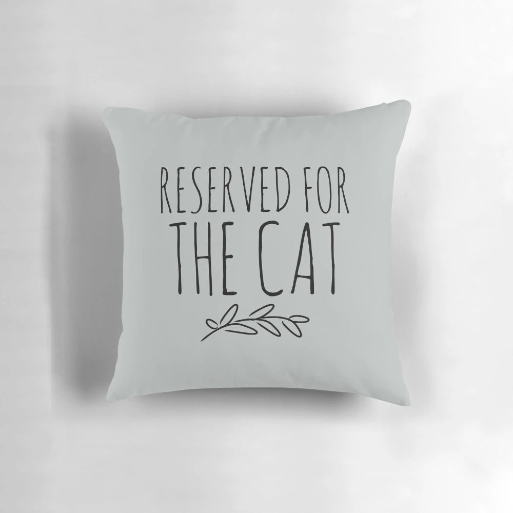 Soft and cozy cat-themed pillow for pet owners