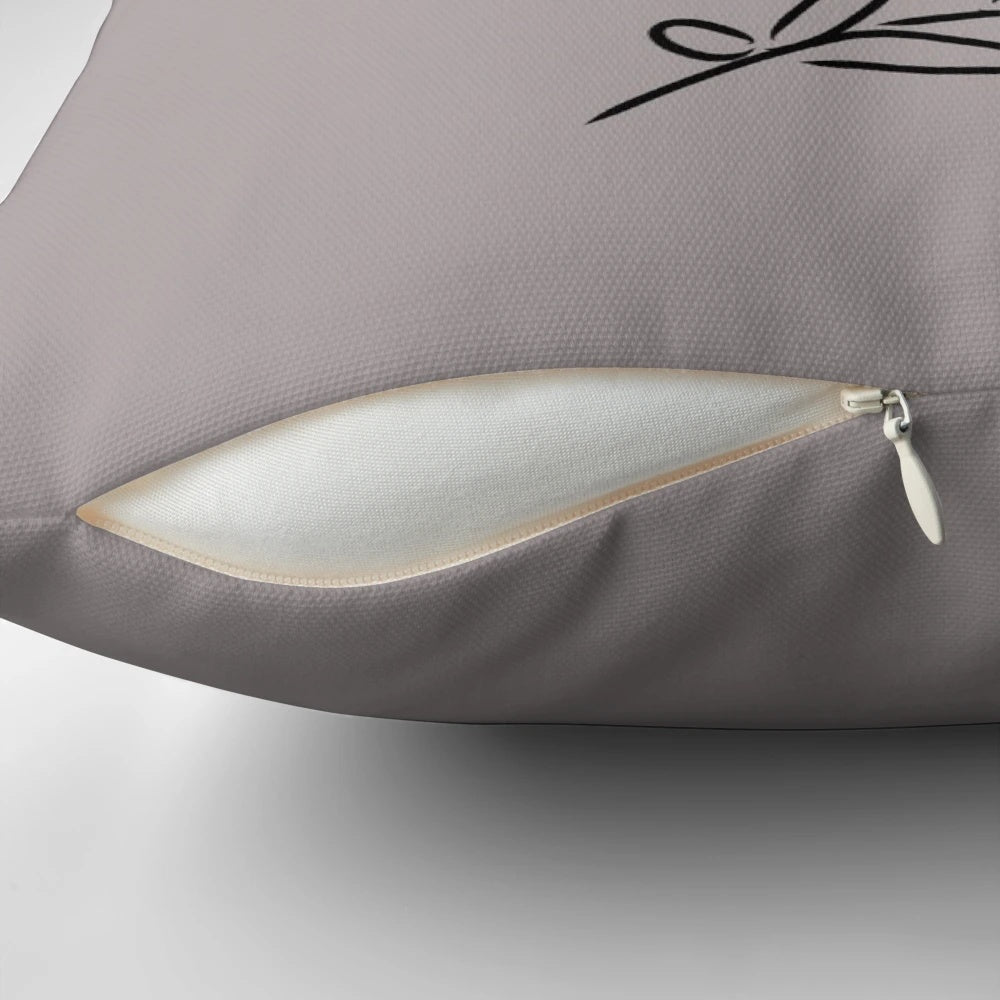 Soft cockapoo-themed dog pillow for pet beds
