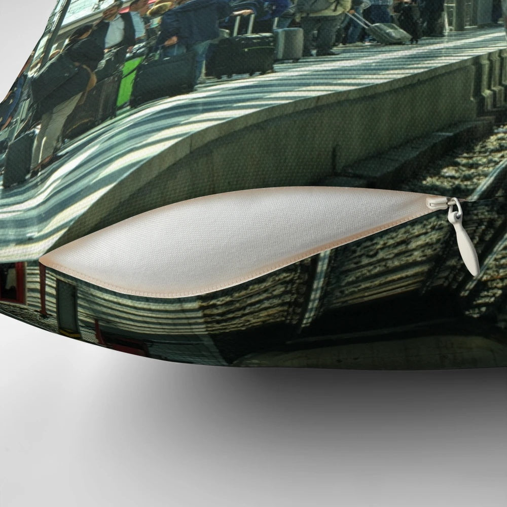 Frankfurt ICE Train Pillow - Supportive Travel Accessory for German Railway Journeys