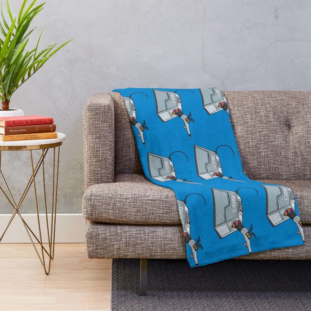 Grey plush blanket for greyhounds, lurchers, whippets, and galgos