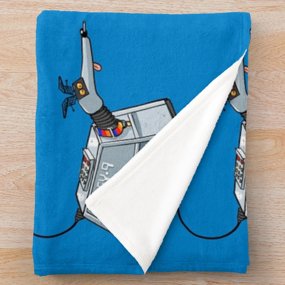 Grey plush blanket for greyhounds, lurchers, whippets, and galgos