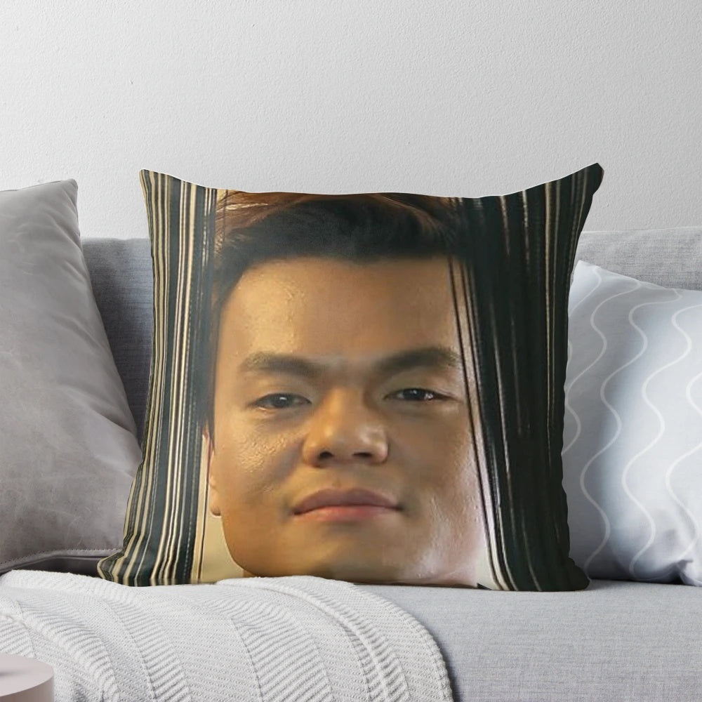 Soft and cozy pillow design inspired by JYP Entertainment and K-pop star Park Jinyoung