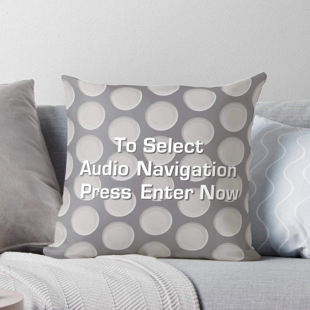 Cozy memory foam pillow for a peaceful slumber