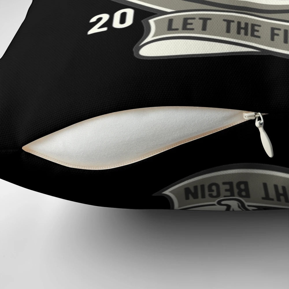 Soft, cozy MMA-themed pillow for MMA fans and enthusiasts