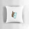 Soft, plush Nike logo pillow