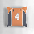 Noya's jersey-inspired pillow for Haikyuu!! and volleyball enthusiasts