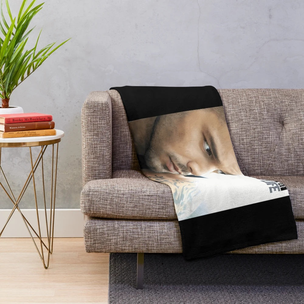 Ricky Martin-inspired plush blanket