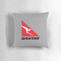 Plush Qantas Airlines pillow for cozy in-flight experience