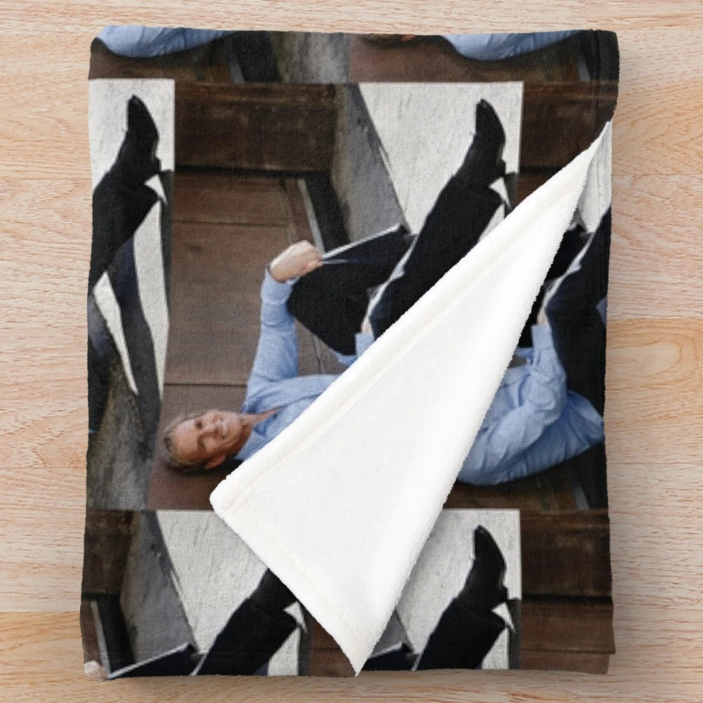 Ray Michael Bow Bolton Plush Blanket