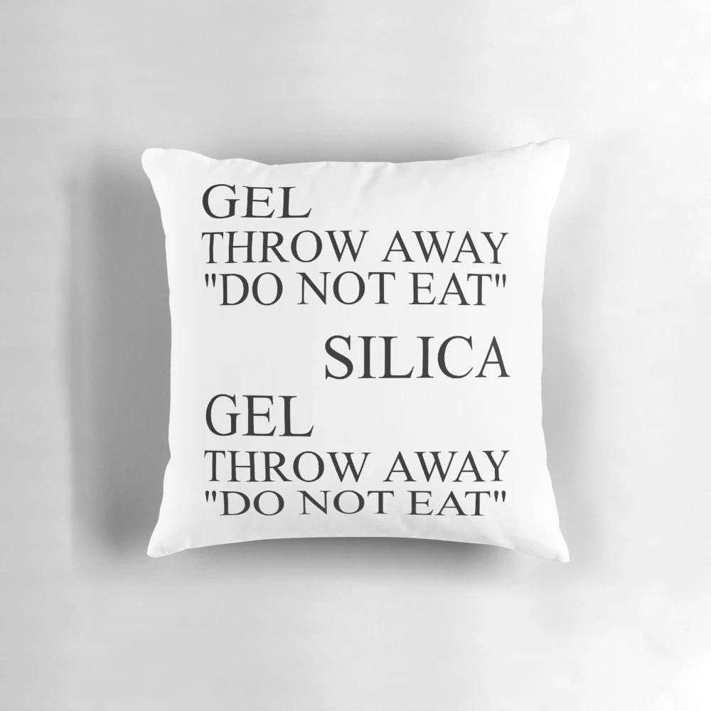 Silica gel pillow providing moisture absorption and hypoallergenic comfort