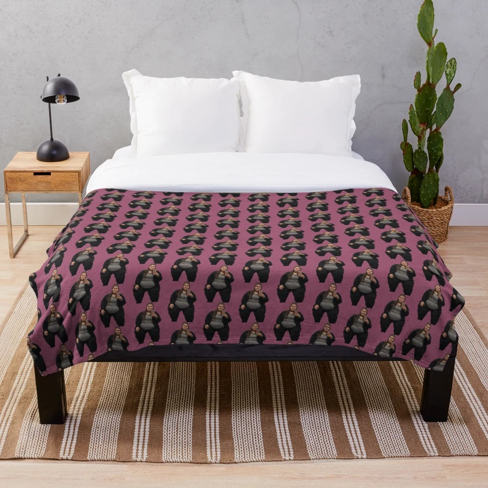 Amberlynn Reid-inspired plush blanket featuring a soft, cozy design