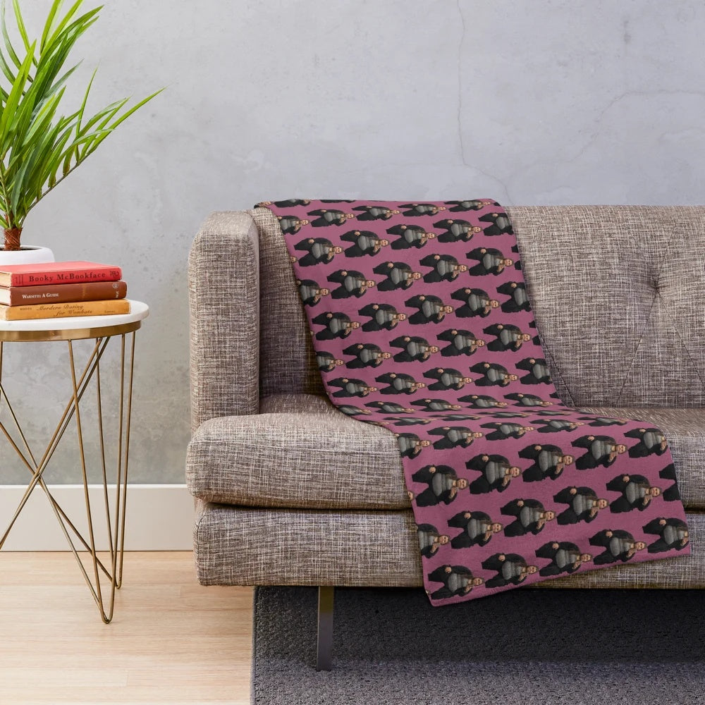 Amberlynn Reid-inspired plush blanket featuring a soft, cozy design