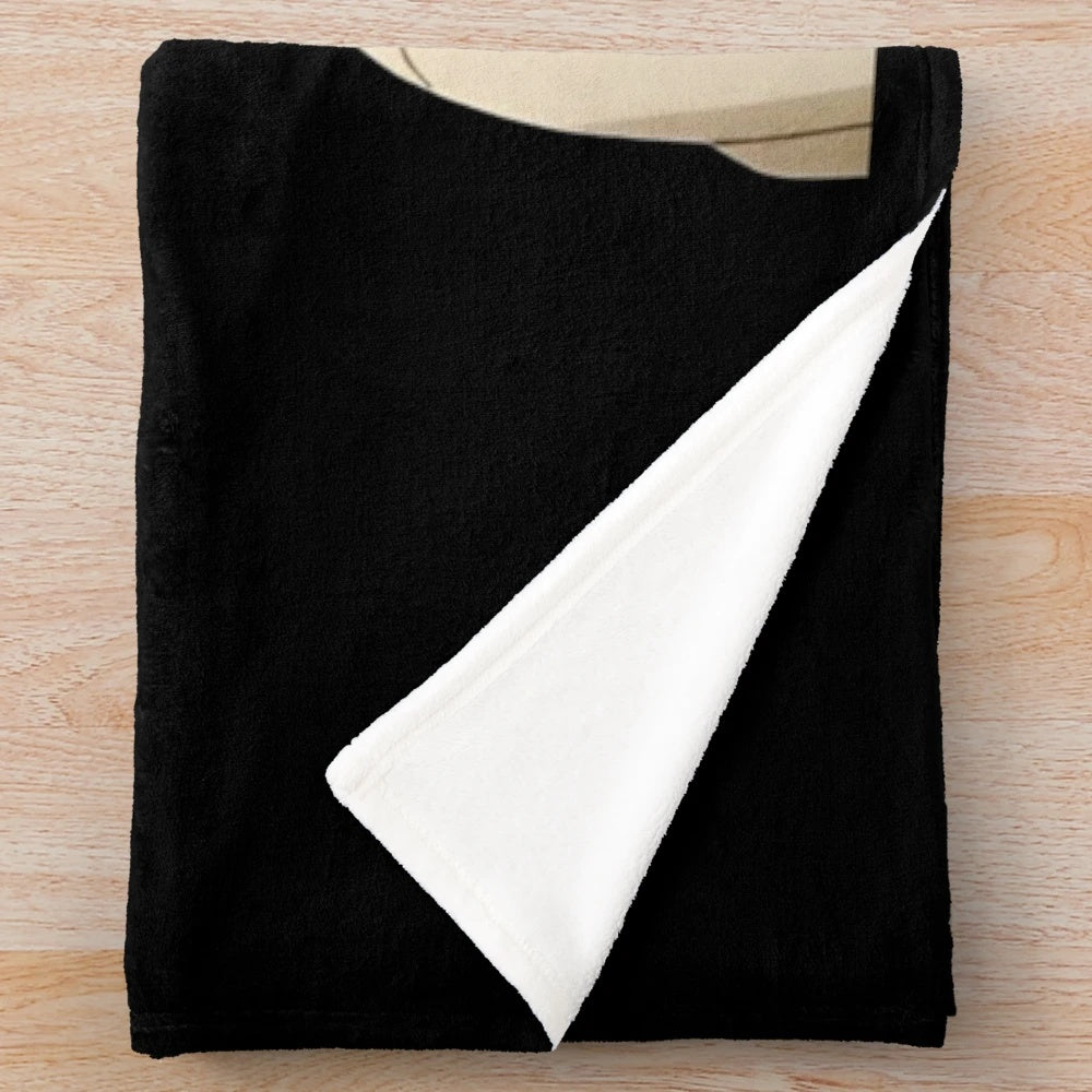 Soft and cozy angelic plush blanket with anime and manga inspired design
