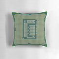 Soft, supportive pillow designed to resemble an Intel Core CPU processor