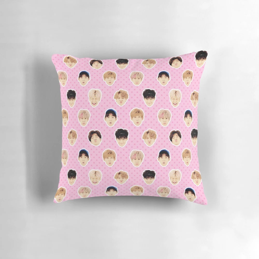GOT7 Just Right Pillow with members' faces