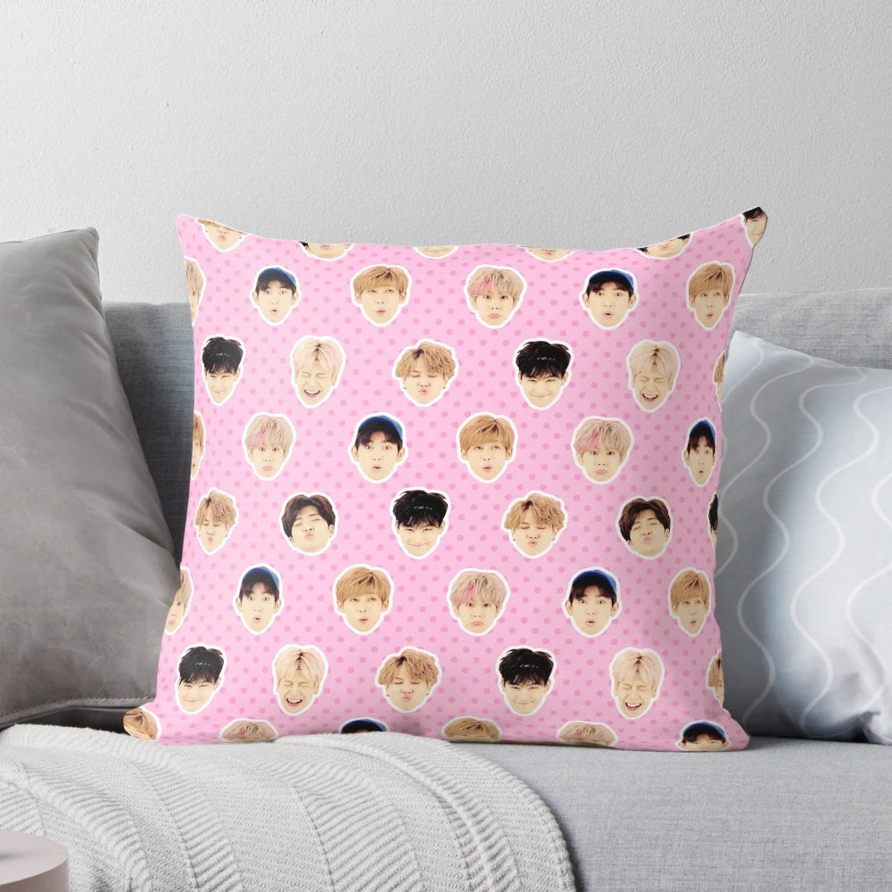 GOT7 Just Right Pillow with members' faces