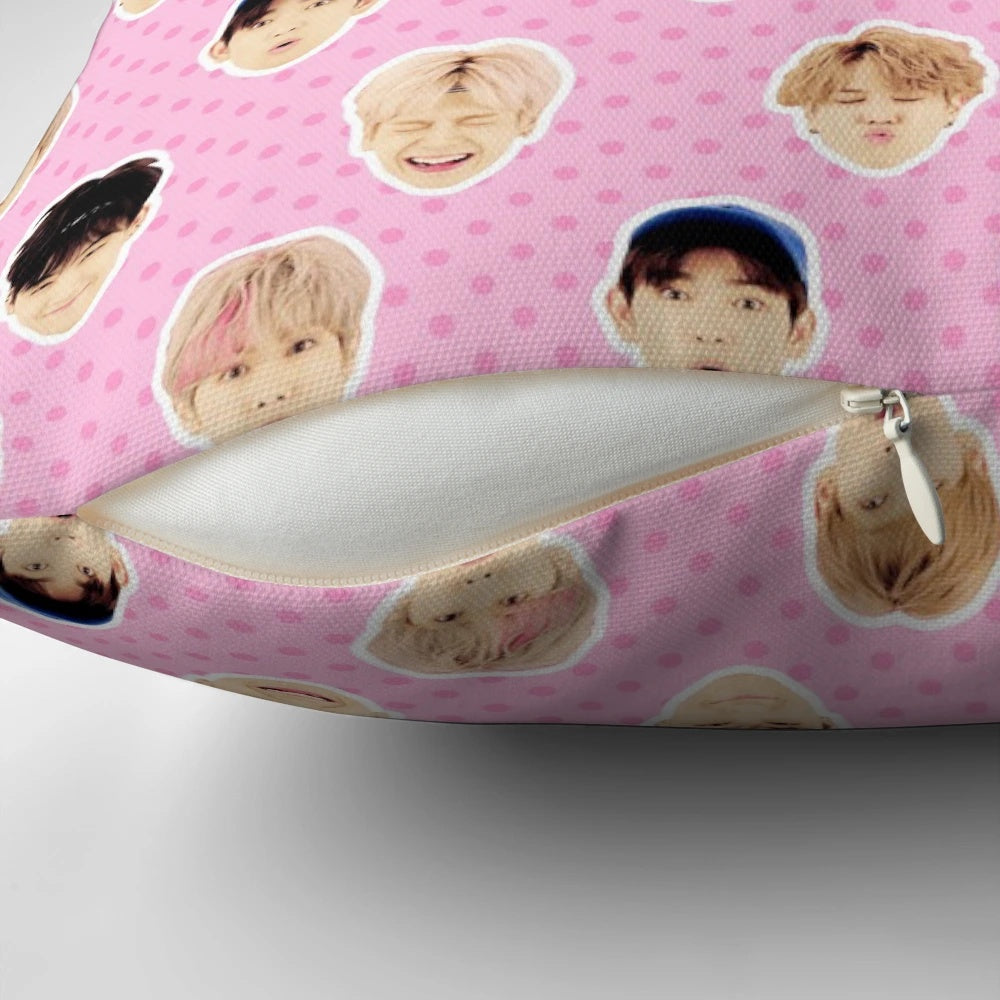 GOT7 Just Right Pillow with members' faces