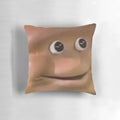 Humorous meme-inspired loaf-shaped pillow