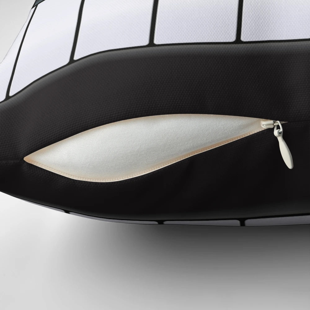 A soft, plush piano-shaped pillow for music enthusiasts.