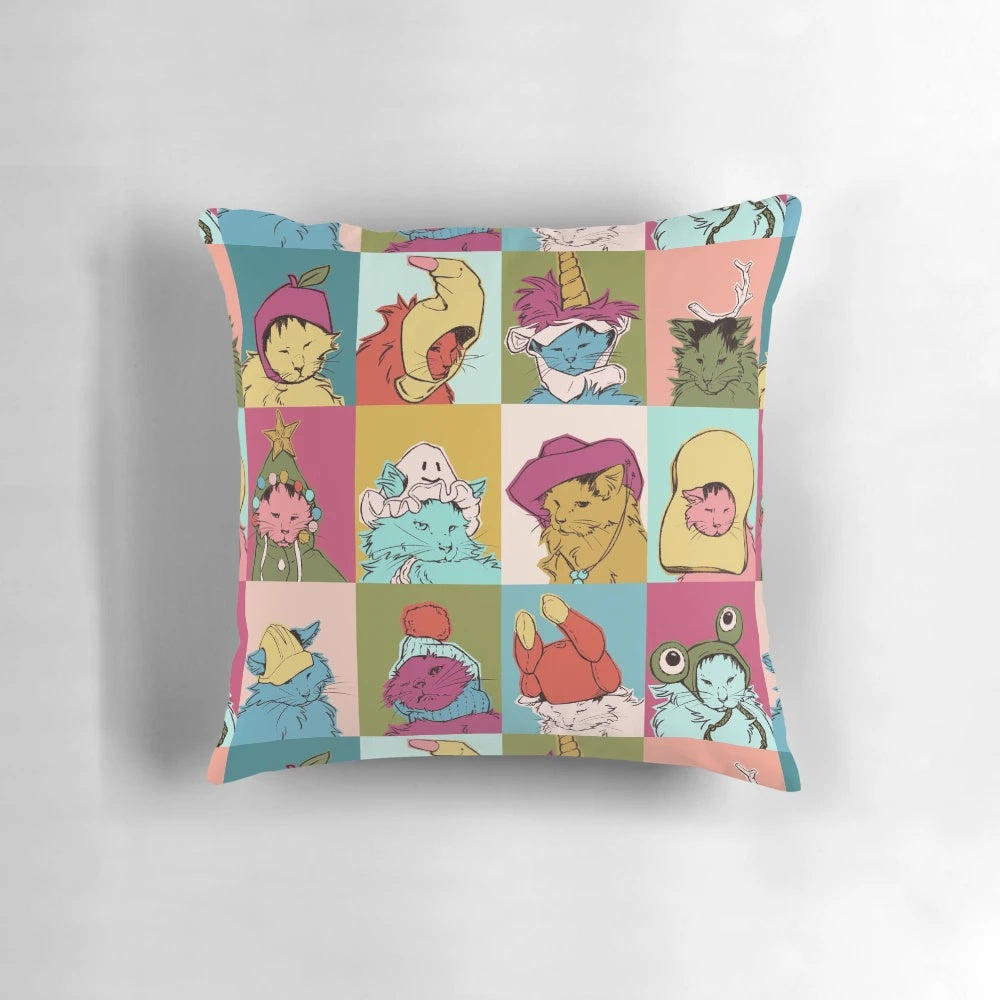 Cozy pot roast-inspired throw pillow for kitchen and home decor