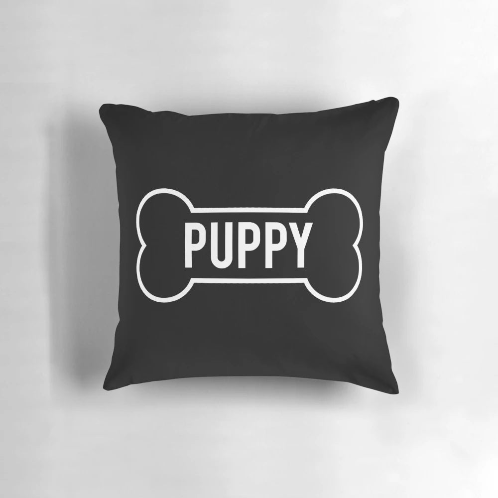 Plush pillow featuring a puppy design, perfect for pup play and BDSM enthusiasts