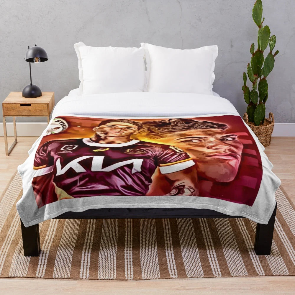 Reece Walsh Inspired Plush Blanket