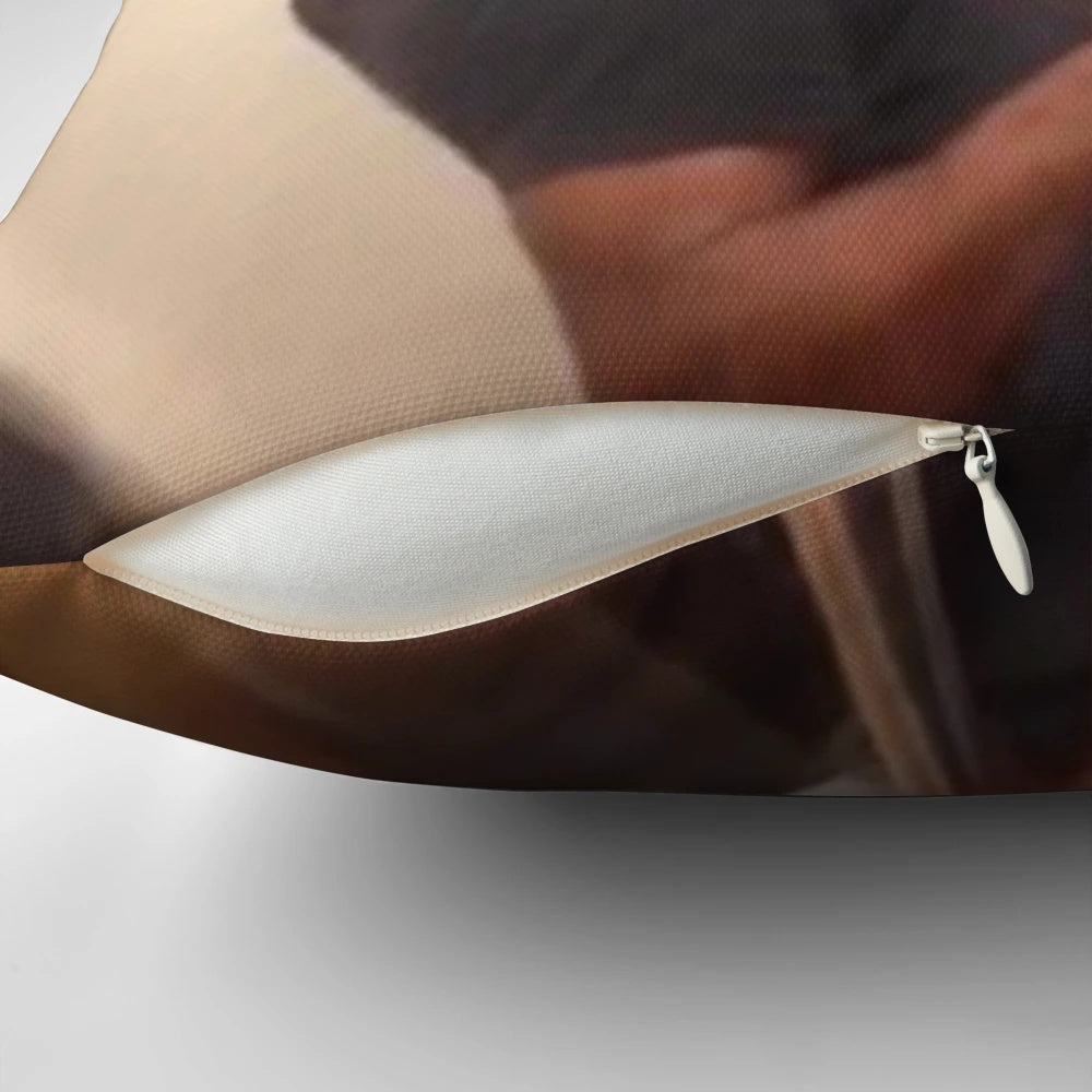 Comically large spoon shaped pillow for humorous and quirky home decor