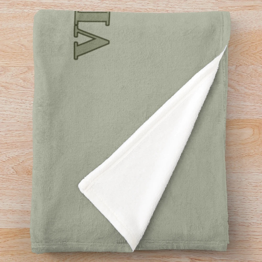 101st Airborne Division Vietnam Veteran Plush Blanket
