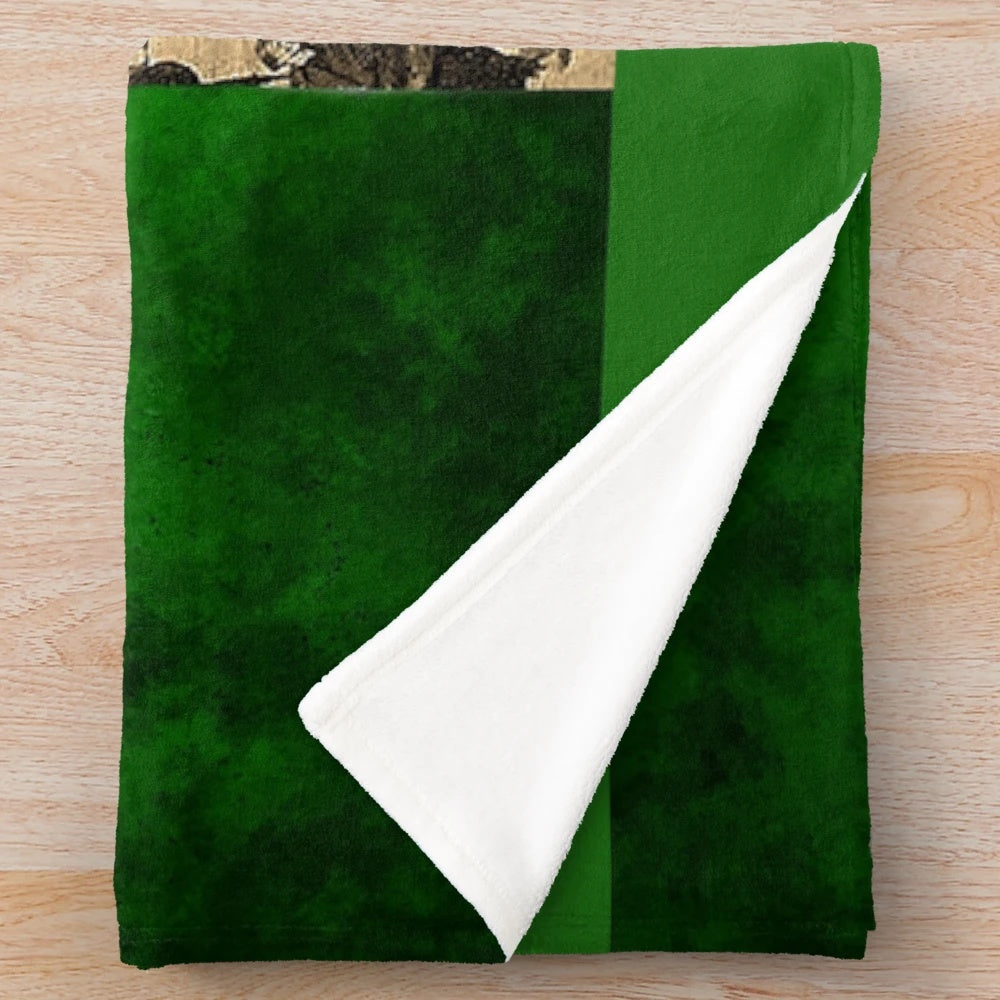 Plush blanket commemorating the 1916 Easter Rising in Ireland