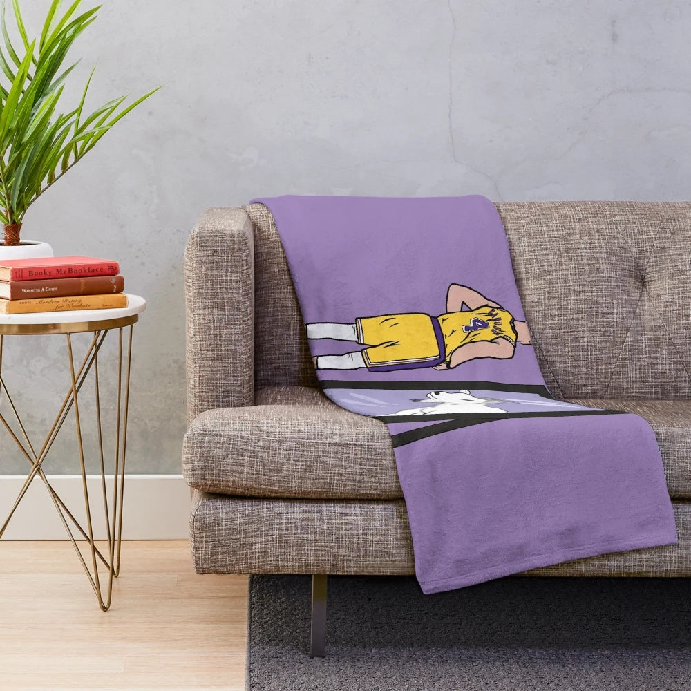 Soft and Cozy Alex Caruso Plush Blanket for NBA Fans