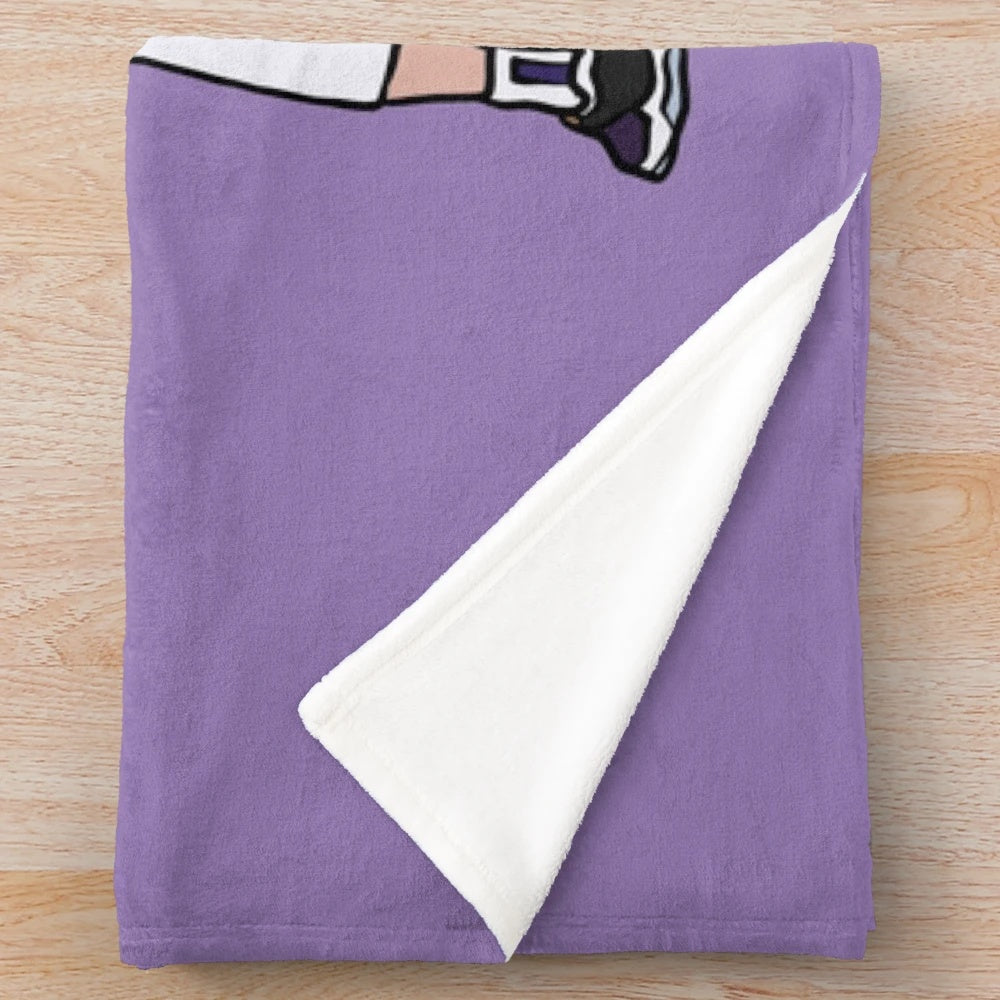 Soft and Cozy Alex Caruso Plush Blanket for NBA Fans