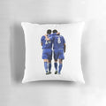 Artwork pillow featuring Chelsea football legends John Terry and Frank Lampard