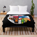 Chicago Northside sports-themed plush blanket