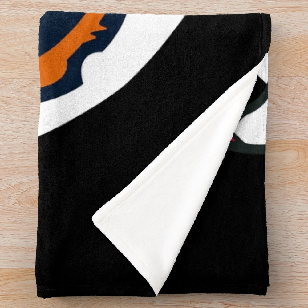 Chicago Northside sports-themed plush blanket