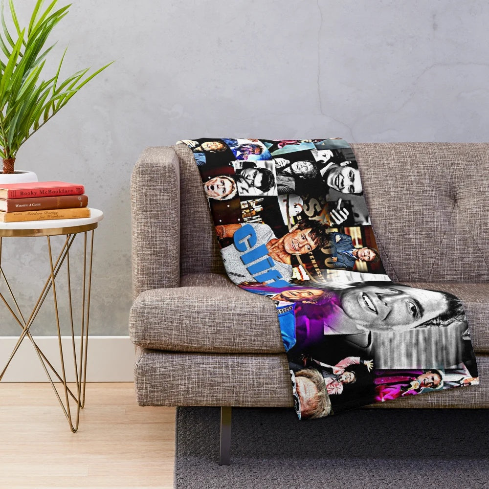 Cliff Richard Plush Blanket - Commemorative Collectible