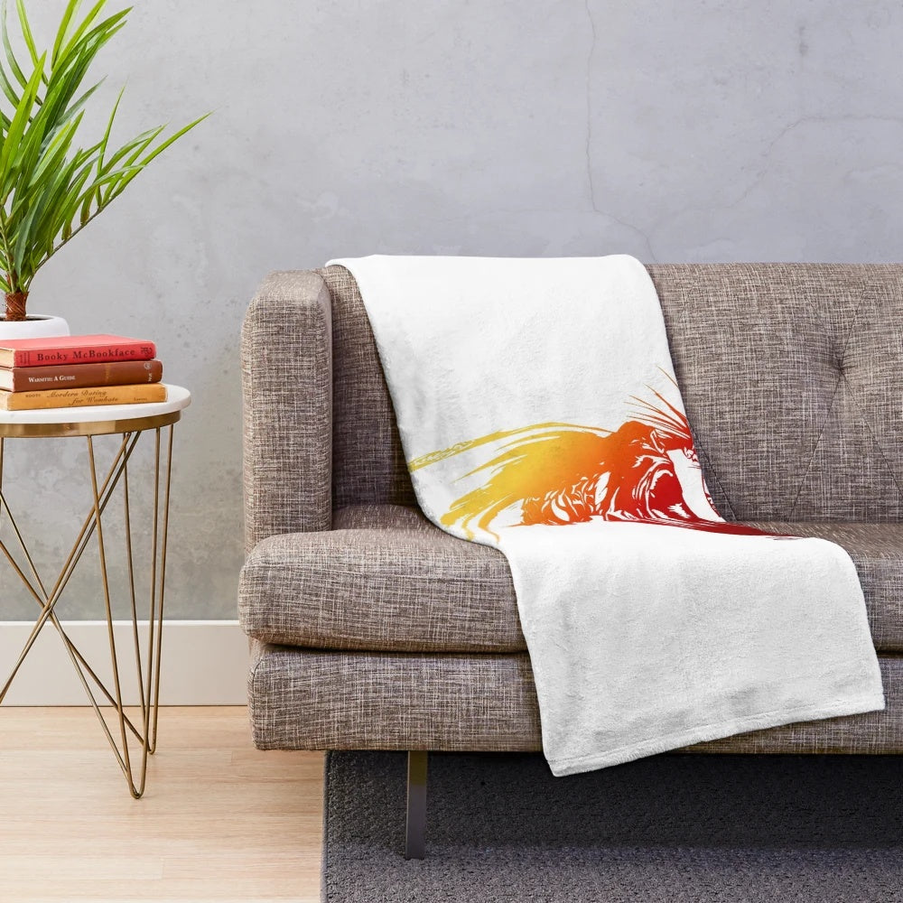 Final Fantasy VIII Squall and Rinoa Plush Blanket Tribute