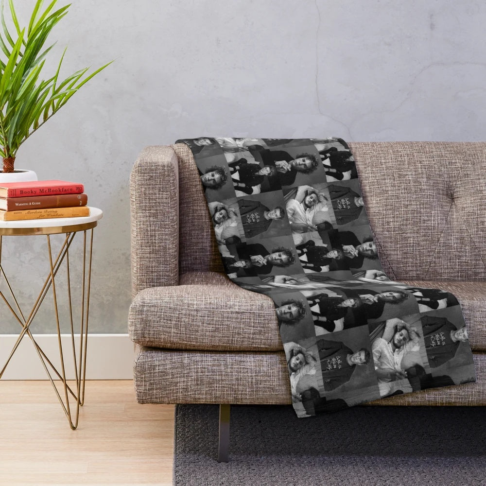 Soft and cozy plush blanket featuring the image of actor Heath Ledger