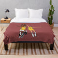 James Harden commemorative plush blanket featuring his game-winning shot against the Golden State Warriors