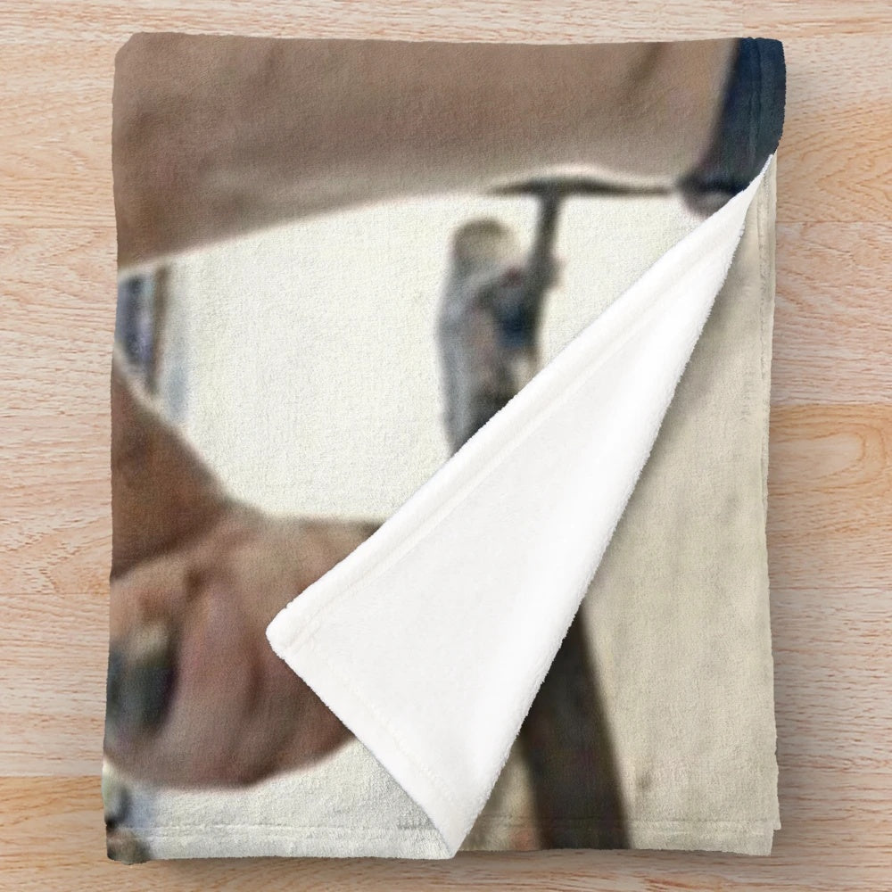 Jason Statham Inspired Plush Blanket