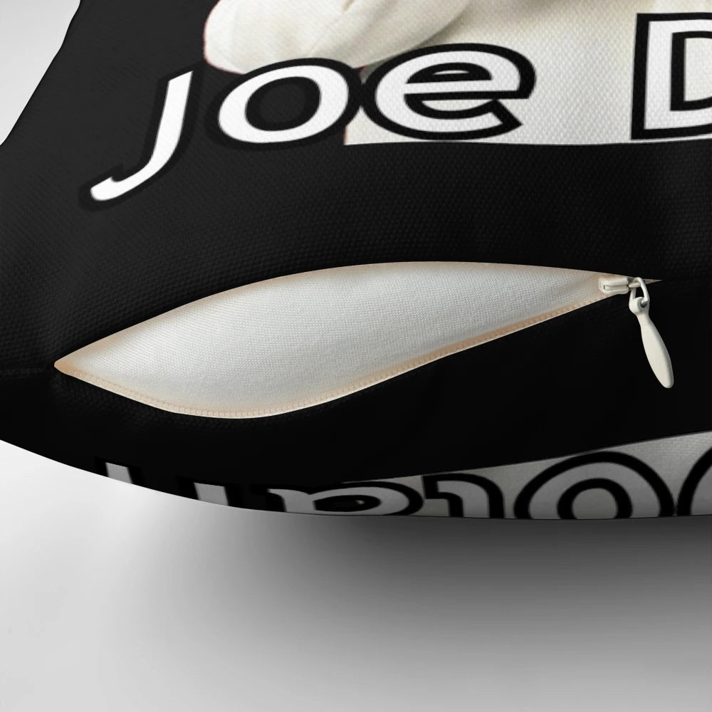 Soft, comfortable pillow featuring the iconic Irish musician Joe Dolan