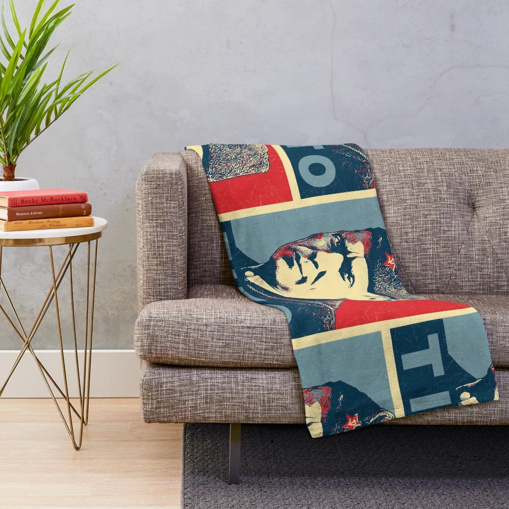 Josip Broz Tito Plush Blanket
