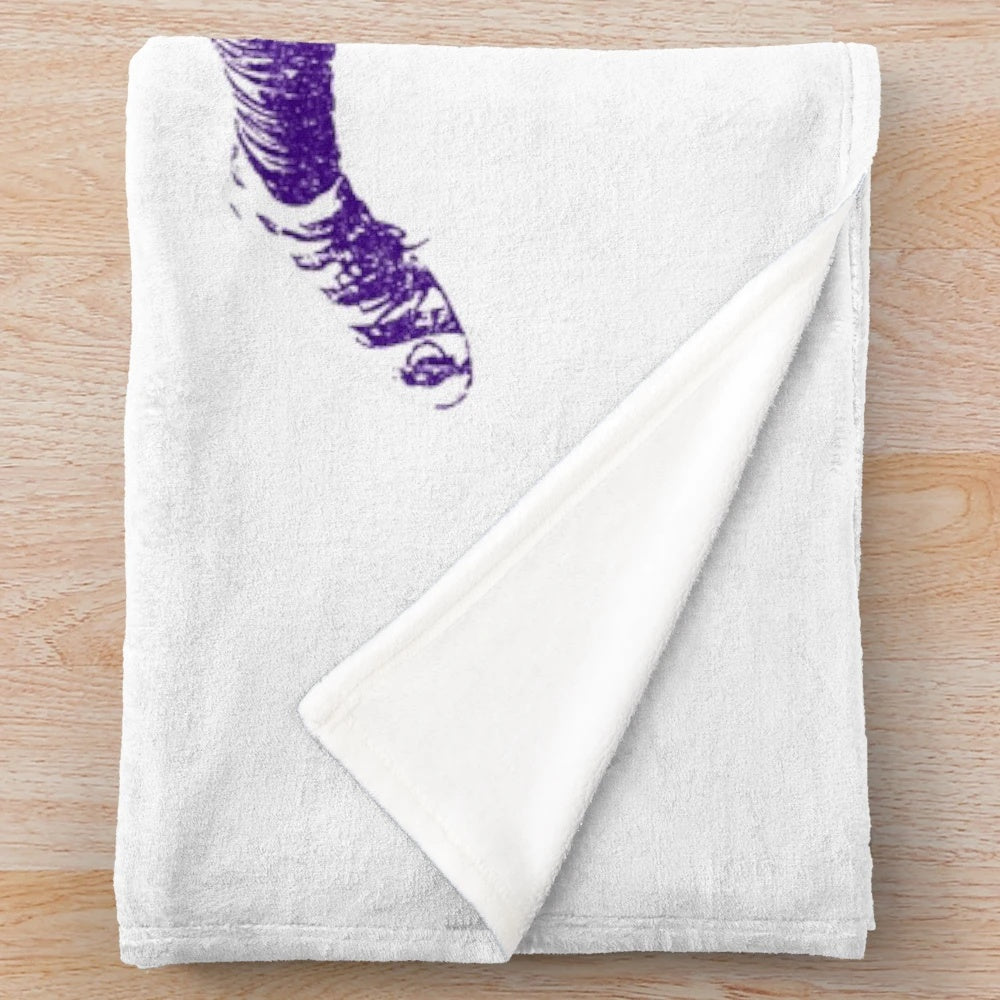 Justin Jefferson Inspired Plush Blanket