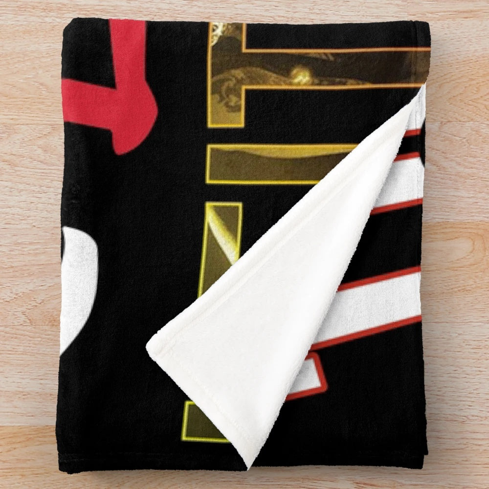 Keith Urban inspired plush blanket for country music fans