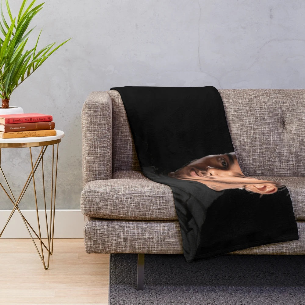 Lewis Hamilton Plush Blanket for Formula 1 Fans