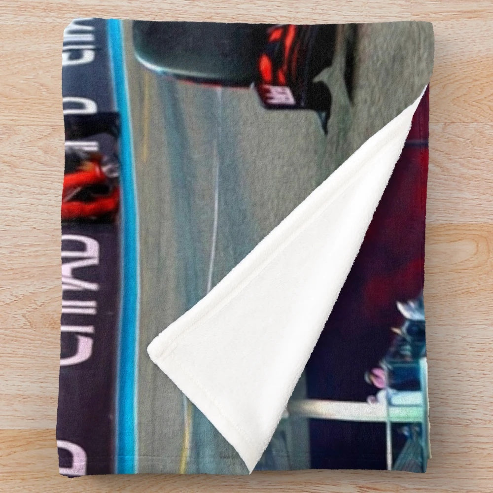 Max Verstappen Plush Blanket - 2021 Formula 1 World Champion