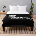 Matthew Lillard themed plush blanket
