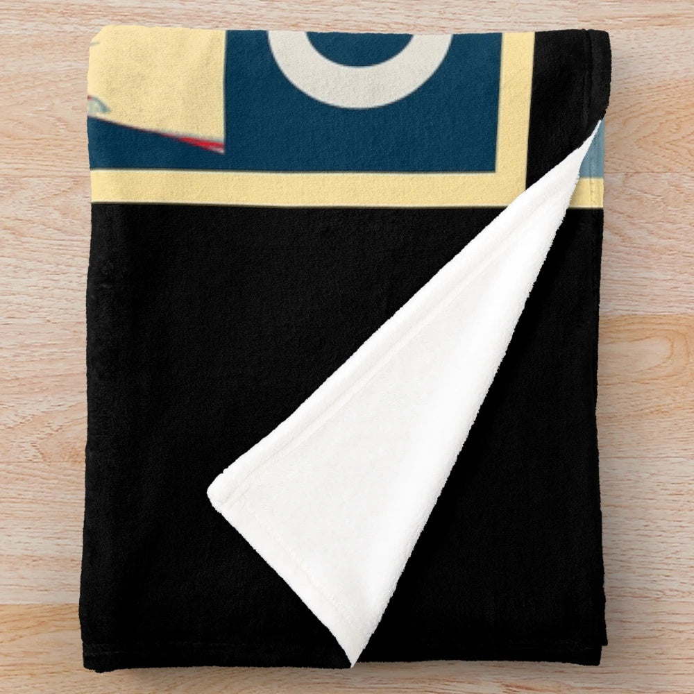 Michael Caine Plush Blanket - Celebrating the Legacy of an Acting Icon