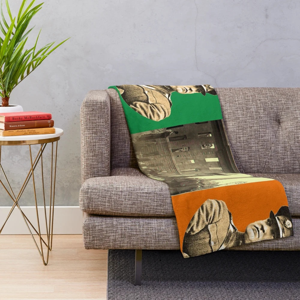 Michael Collins commemorative plush blanket