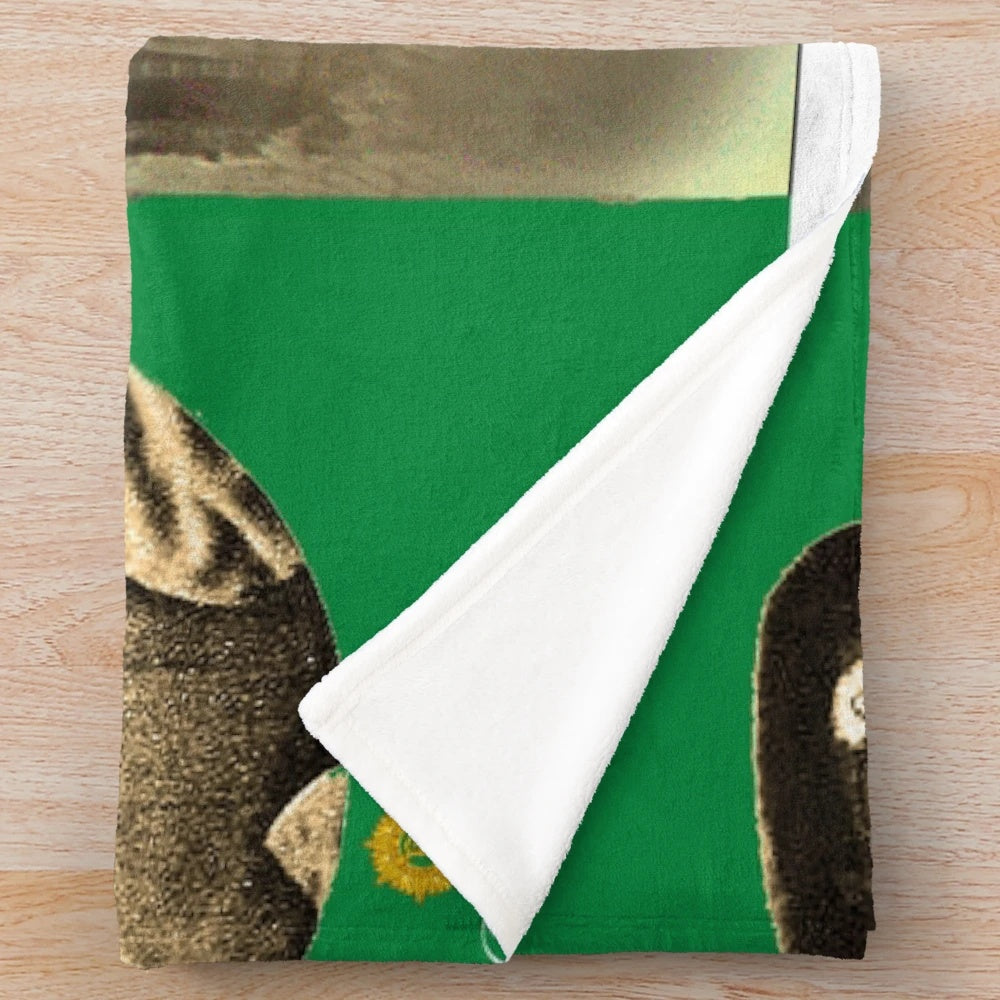 Michael Collins commemorative plush blanket