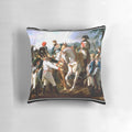 Napoleon Bonaparte Pillow with His Portrait and Horse